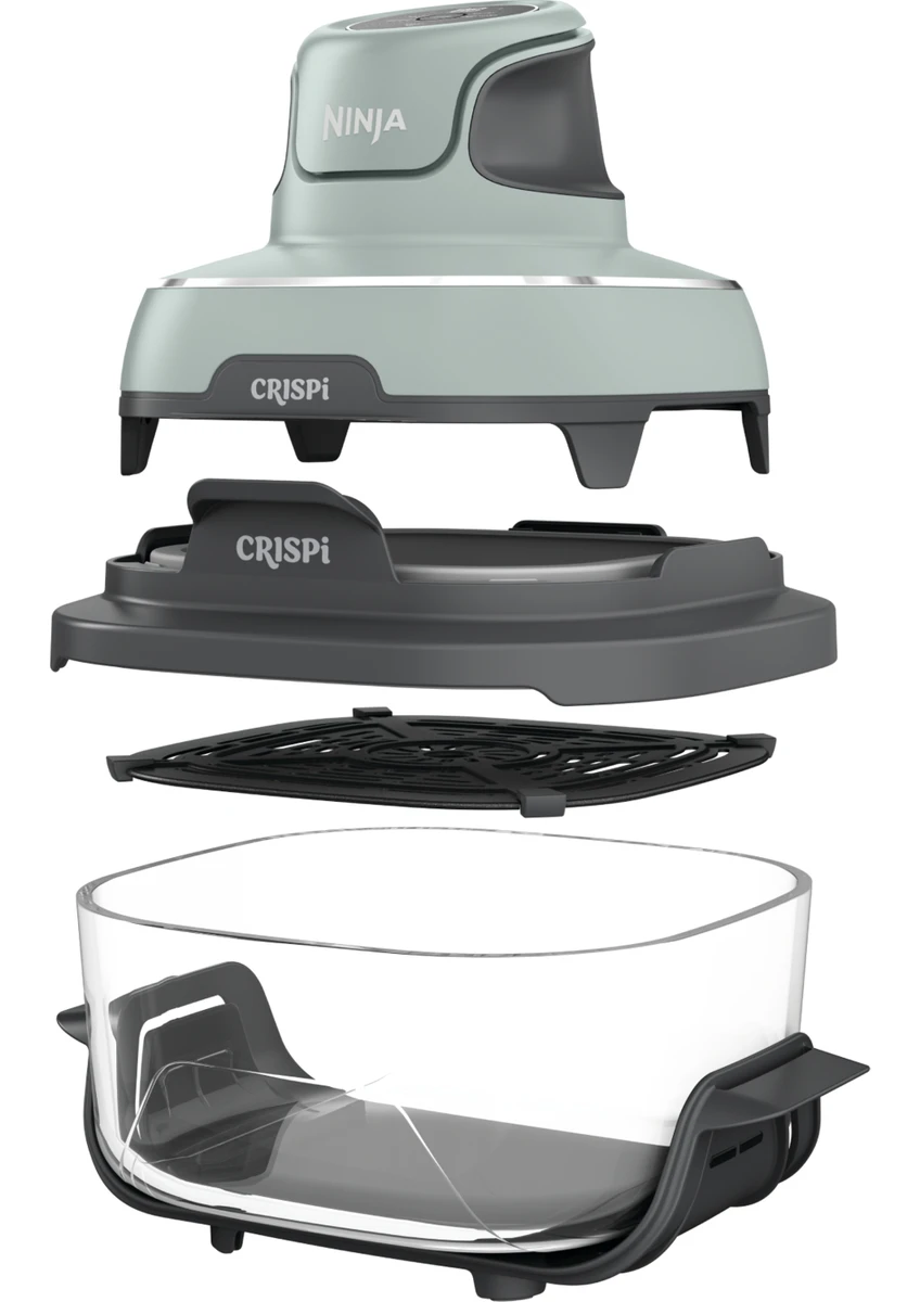 Crıspi 4-In-1 Taşınabilir Cam Hazneli Pişirme Sistemi - Sage Green